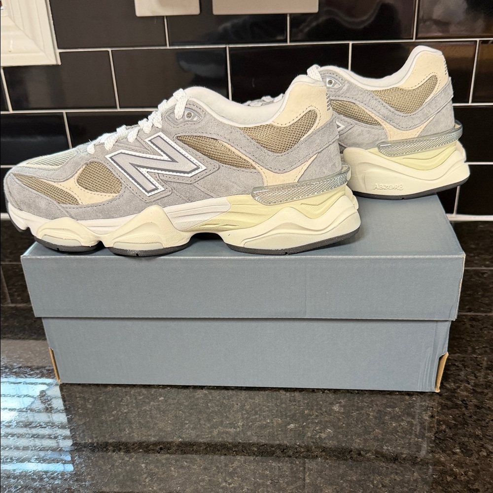 New Balance 9060!  Sold out everywhere! Women’s 9.5, Men’s 8.  Unisex shoe